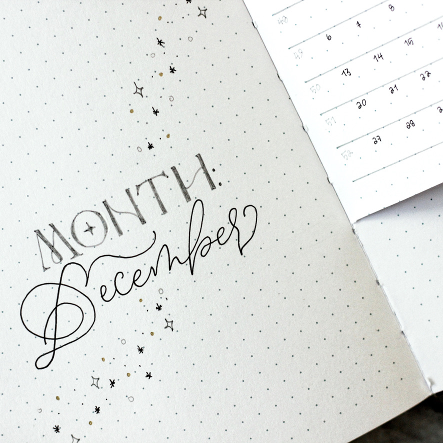 How To: Lettering and Fonts in Your Bullet Journal